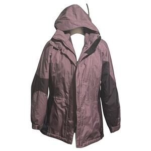 Columbia Vertex Hooded Ski Coat, Size Small, Purple, Women's